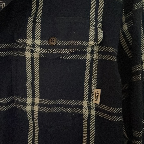 Vans men’s flannel shirt -size L - Picture 3 of 3
